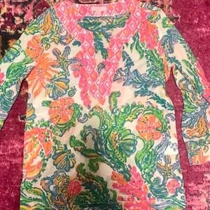 Lilly Pulitzer Amelia Island Tunic.  Size XS